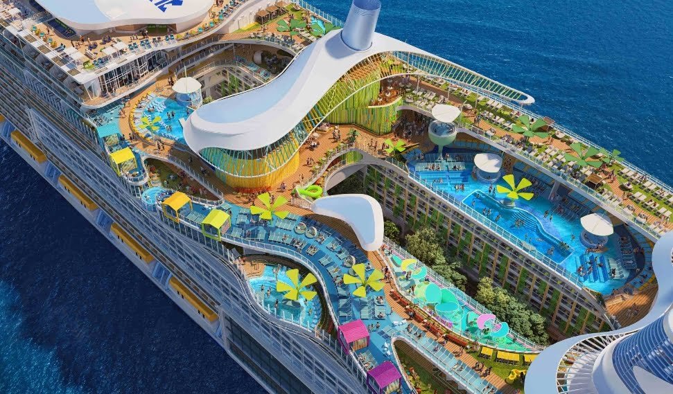 Five Times Bigger Than The Titanic , "ICON OF THE SEAS" Set To Debut In January 1 Five Times Bigger Than The Titanic , "ICON OF THE SEAS" Set To Debut In January