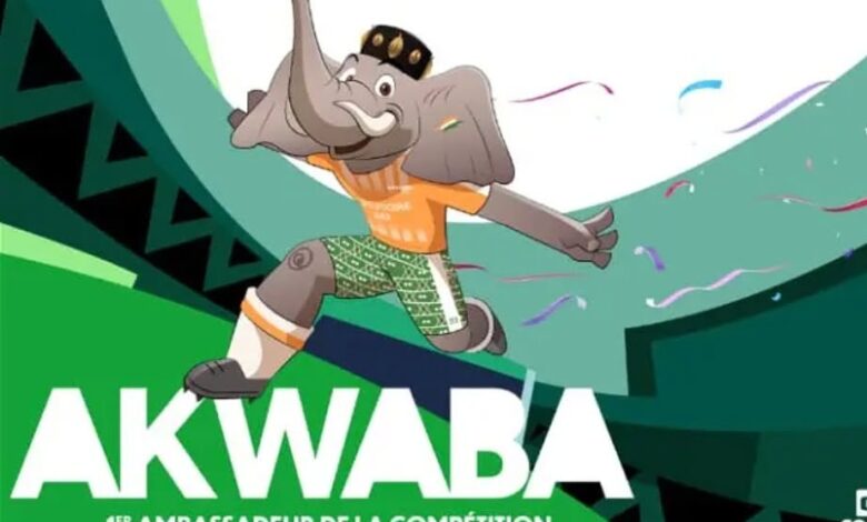 Cote-D'ivoire Outdoors Ghanaian Inspired Theme Mascot , "AKWAABA" Ahead Of AFCON 2024 .