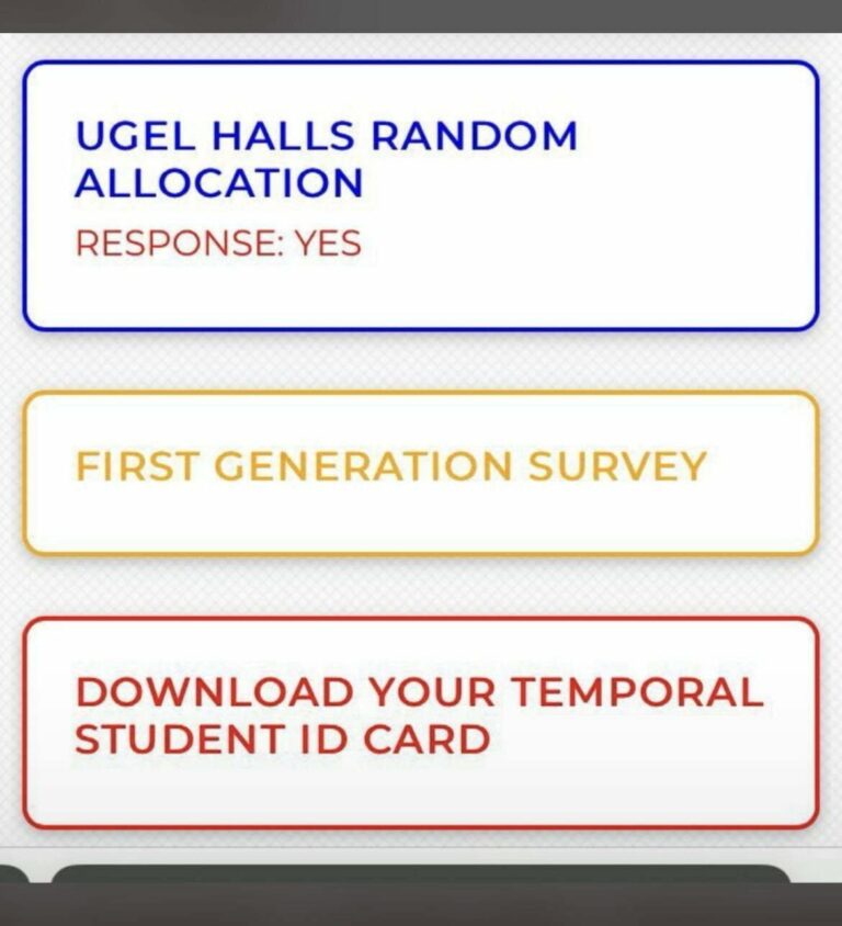 Important Update on Room Allocation for Non-Residential Students
