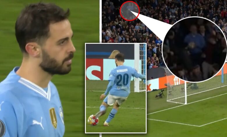 Man City Fans Accused of Distracting Bernardo Silva(29) Before Penalty Miss 1 Bernardo
