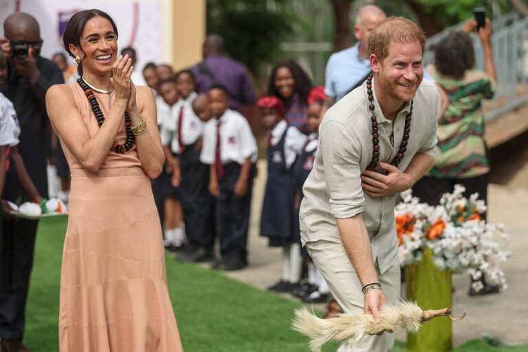Trending video on how enraged British journalist condemns Nigeria over Prince Harry and Meghan Markle’s visit to Nigeria