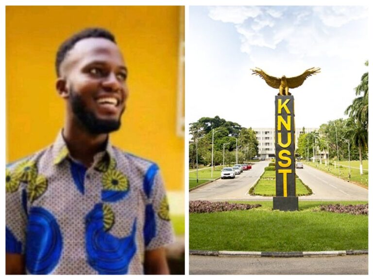 Final Year KNUST Student Dies In A Galamsey Pit.