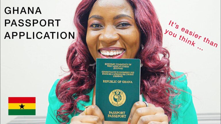 Ghana Passport Application