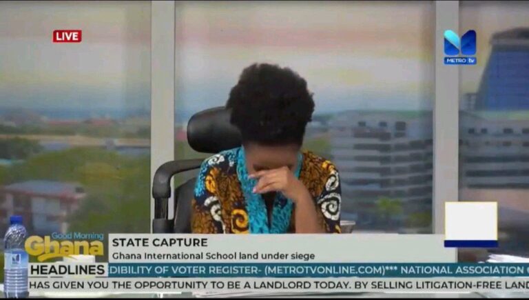 Emotional Moment on Good Morning Ghana Show as Ablakwa’s Court Exposé Leaves Host in Tears