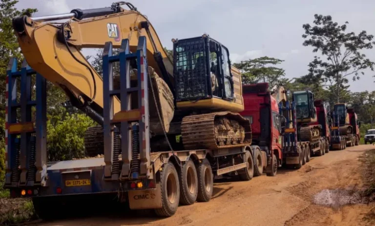 47 Arrested, 17 Excavators and Weapons Seized in Major Anti-Galamsey Raid