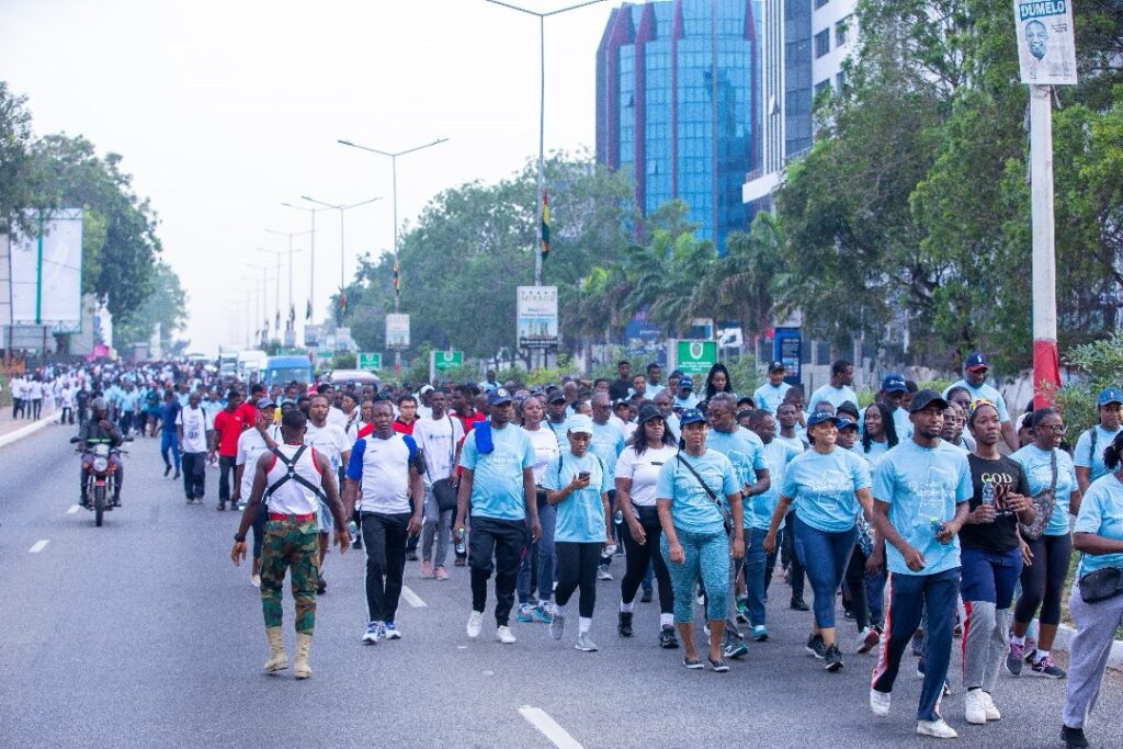 OmniBSIC Bank Energizes Customers with Record-Breaking Health Walk and Mobile App Activation 9 Cust