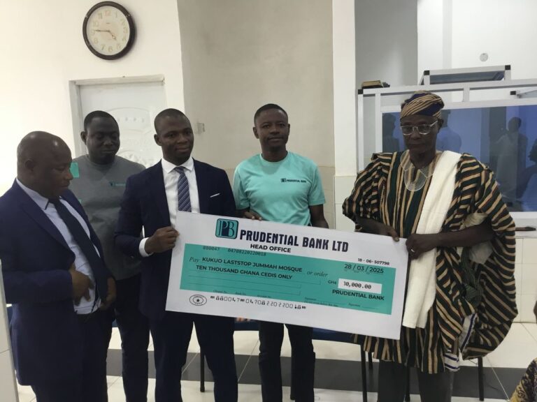 Prudential Bank Supports Muslim Community in Tamale to Commemorate Eid-ul-Fitr