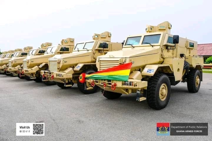 U.S. Donates 14 Armoured Vehicles to Ghana Armed Forces to Strengthen Border Security 2 Dona