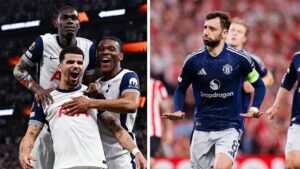Manchester Utd and Spurs' Europa League wins open door for never-before-seen scenario for the Premier League 2 Manche