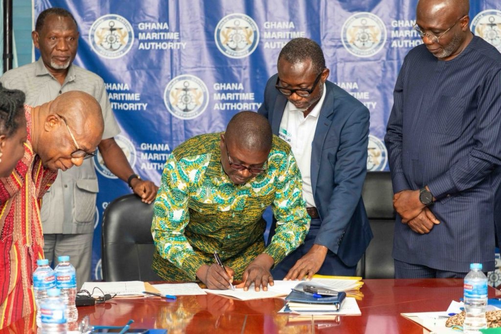 GITA, NUSPAW sign pact to improve working conditions of seafarers 1 Sign