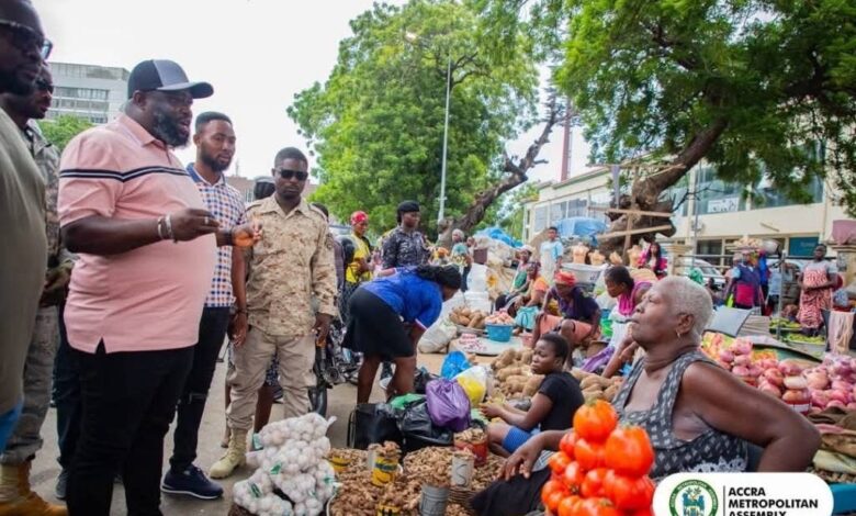 Accra Decongestion: Seized Goods to Be Donated to Prisons Service – AMA Boss Confirms 1 Accr