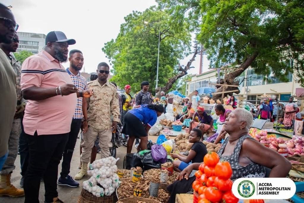 Accra Decongestion: Seized Goods to Be Donated to Prisons Service – AMA Boss Confirms 1 Accr