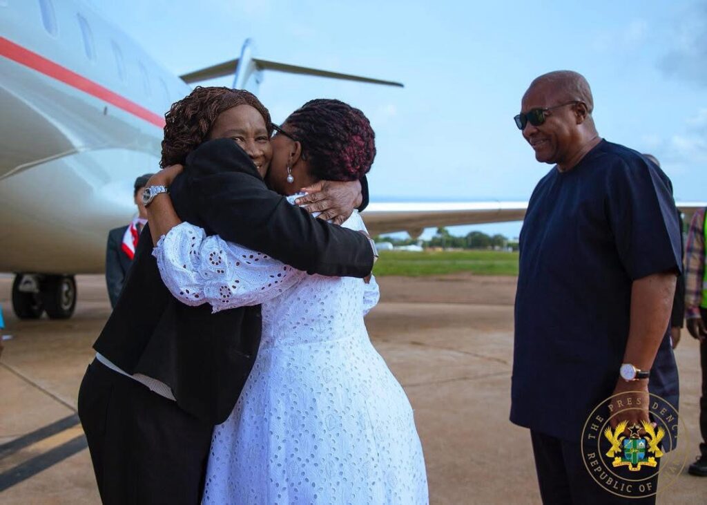 I am happy to be back – Vice President Jane Naana Opoku-Agyemang 2 Vice P
