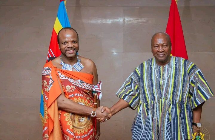 King Mswati III Visits Ghana for Four-Day Diplomatic Mission 1 King Mswati