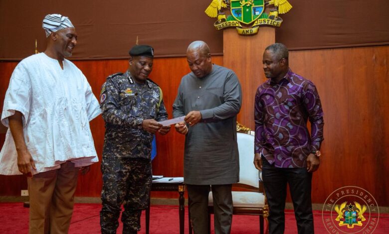 Ghana Security Services Donate GH₵1 Million to MahamaCares Fund 1 Security
