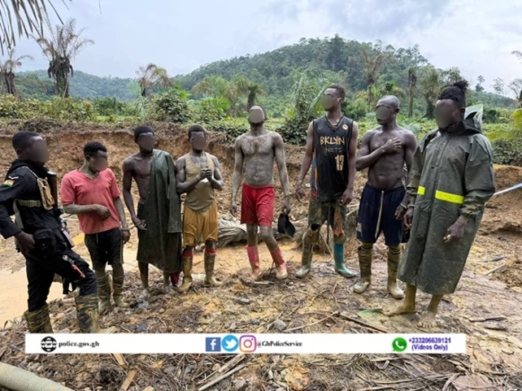 27 Arrested in Anti-Galamsey Raid at Wassa Amanten 1 27,Galamsey