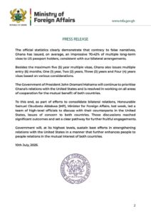 Ghana Responds to New U.S. Visa Restrictions 3 Ghana Responds to New U.S. Visa Restrictions