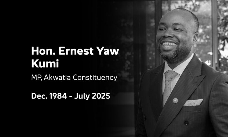 'God Knows Best’ – Afenyo-Markin Leads Parliament in Mourning Akwatia MP Ernest Kumi 1 Afenyo-Markin,Parliament