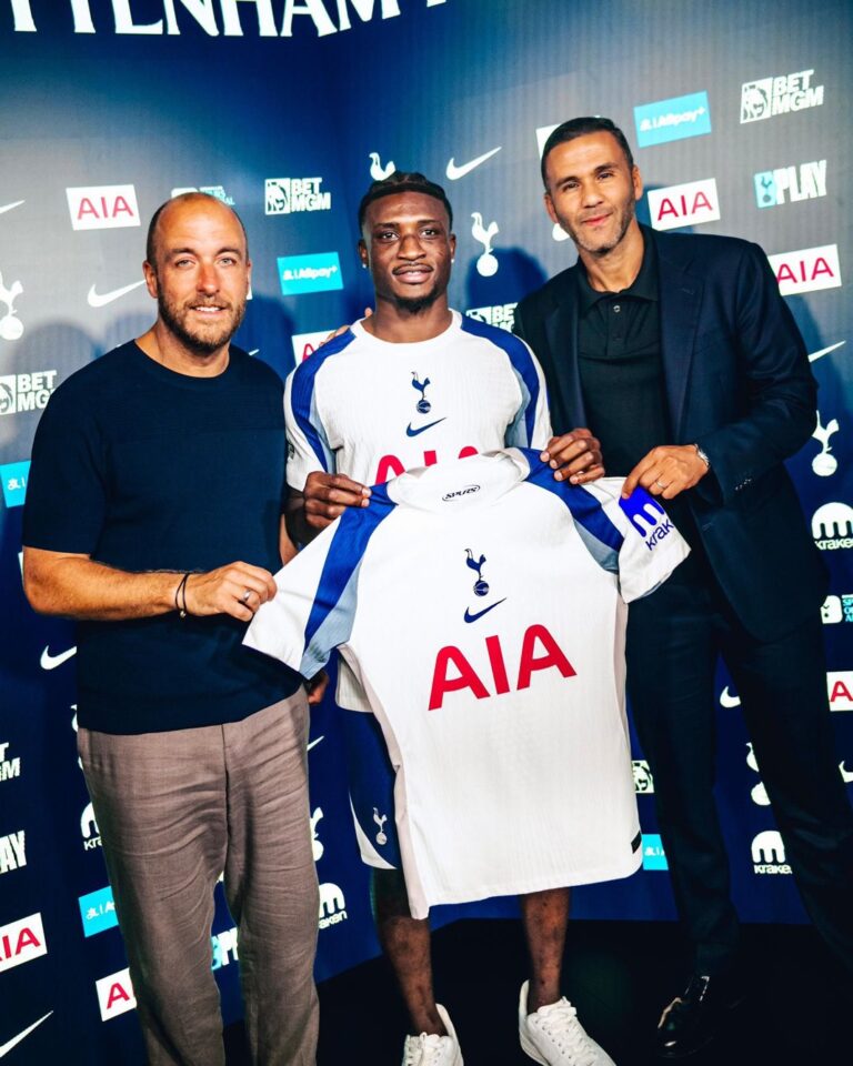 Tottenham Hotspur Unveils Ghana’s Mohammed Kudus as Star Signing