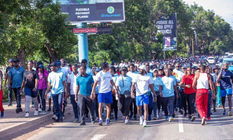 OmniBSIC's 8th quarterly Health Walk