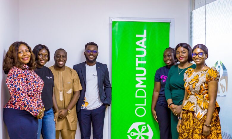Executives of Old Mutual and GUBA after the signing ceremony