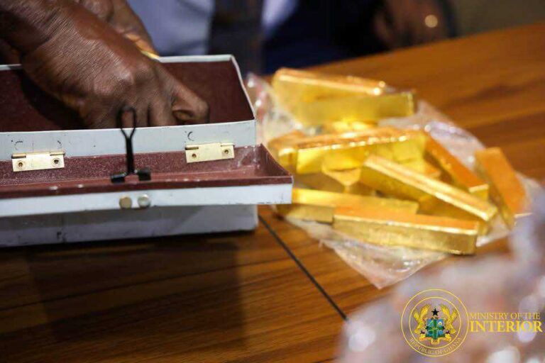 NACOC Hands Over $1.7M Seized Gold to GoldBod