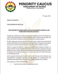Minority in Ghana’s Parliament Demands Fair DStv Pricing 2 Minority