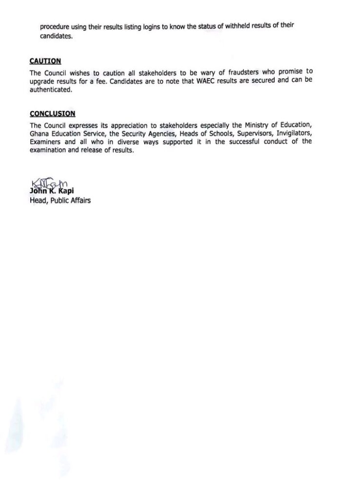 WAEC Releases 2025 BECE Results 3 WAEC BECE 2025 results, BECE provisional results Ghana, BECE cancellations, BECE malpractice Ghana, BECE result portal Ghana, Ghana education news, BECE withheld results