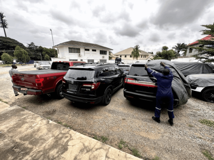 EOCO Recovers 100 Stolen Luxury Vehicles in Ghana, Over 300 Still Under Investigation 1 100,Luxury