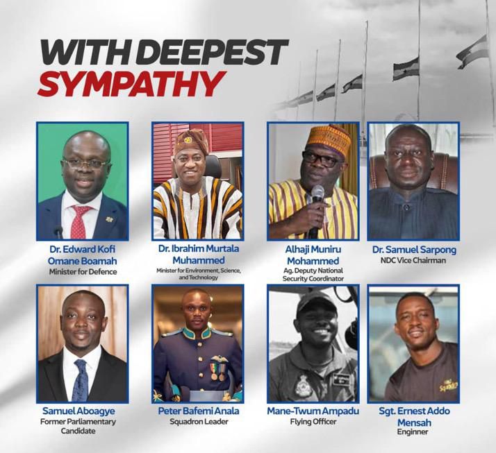 Ghana helicopter crash 2025