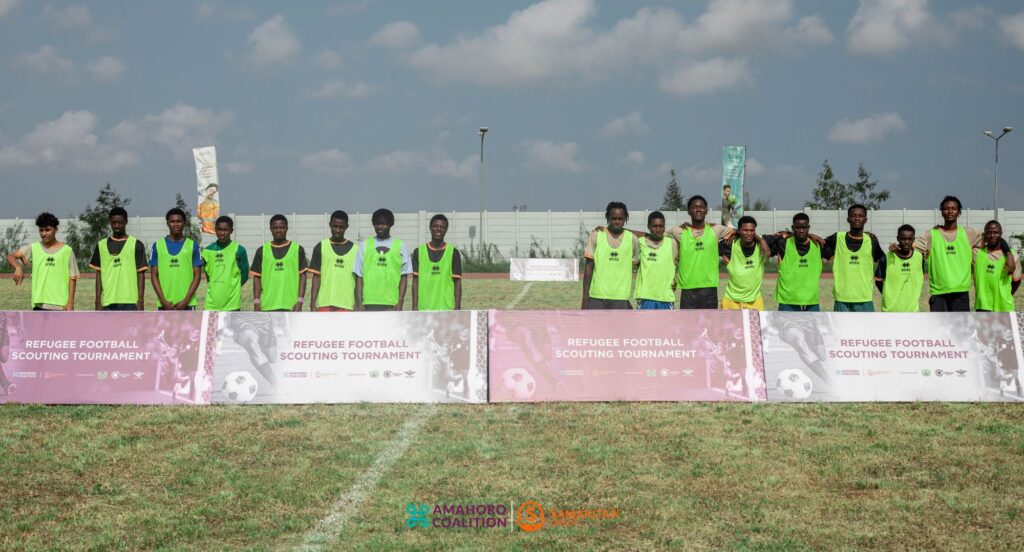 Amahoro Coalition and Samaritan Group hosts refugee football tournament in Accra, paving pathway to professional careers 8 Refugee Football Scouting Tournament