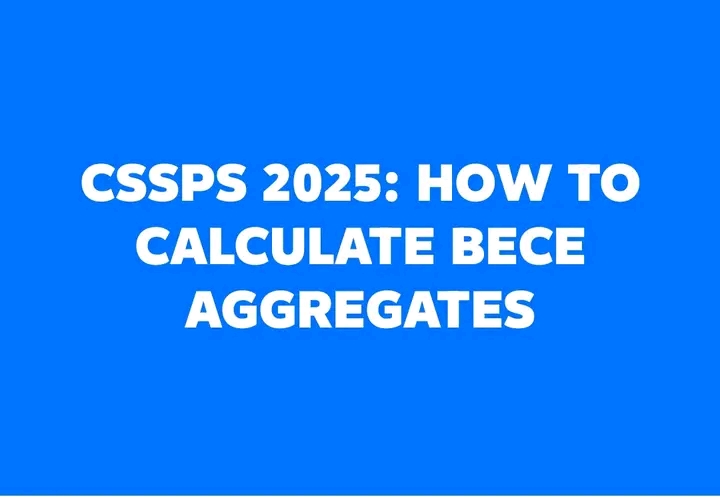 Understanding How BECE Aggregates Are Calculated for School Placement in Ghana 1 Aggregate
