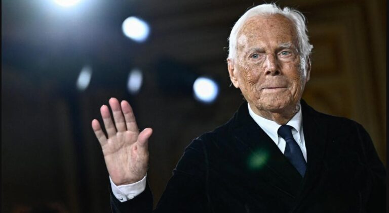 Legendary Icon Giorgio Armani Dies Peacefully at 91, Leaving Fashion World in Mourning