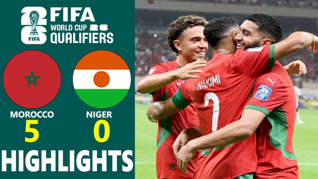 Morocco Seal Historic 2026 World Cup Qualification With Thrilling 5-0 Victory Over Niger 3 Morocco Seal Historic 2026 World Cup Qualification