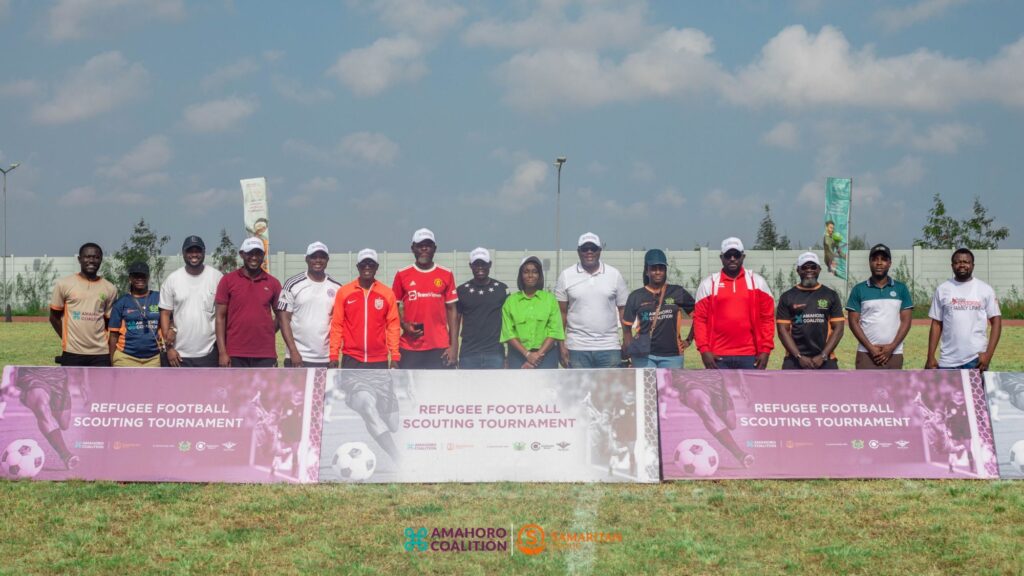 Amahoro Coalition and Samaritan Group hosts refugee football tournament in Accra, paving pathway to professional careers 3 Refugee Football Scouting Tournament