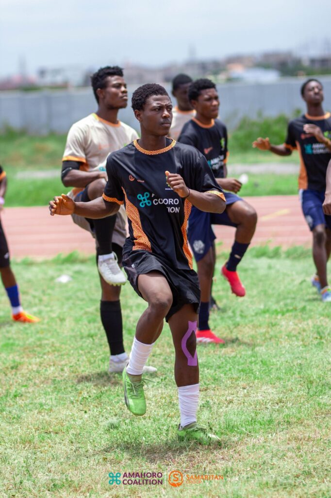 Amahoro Coalition and Samaritan Group hosts refugee football tournament in Accra, paving pathway to professional careers 7 Refugee Football Scouting Tournament