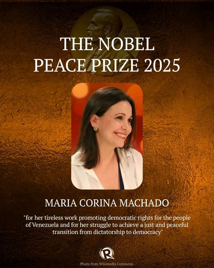 Trump Supporters React Sharply After Machado Wins Nobel Peace Prize