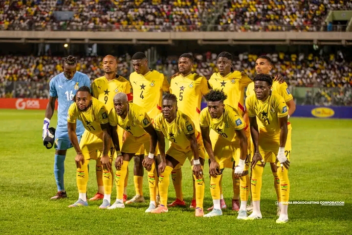 Black Stars Nominated for CAF 2025 National Team of the Year