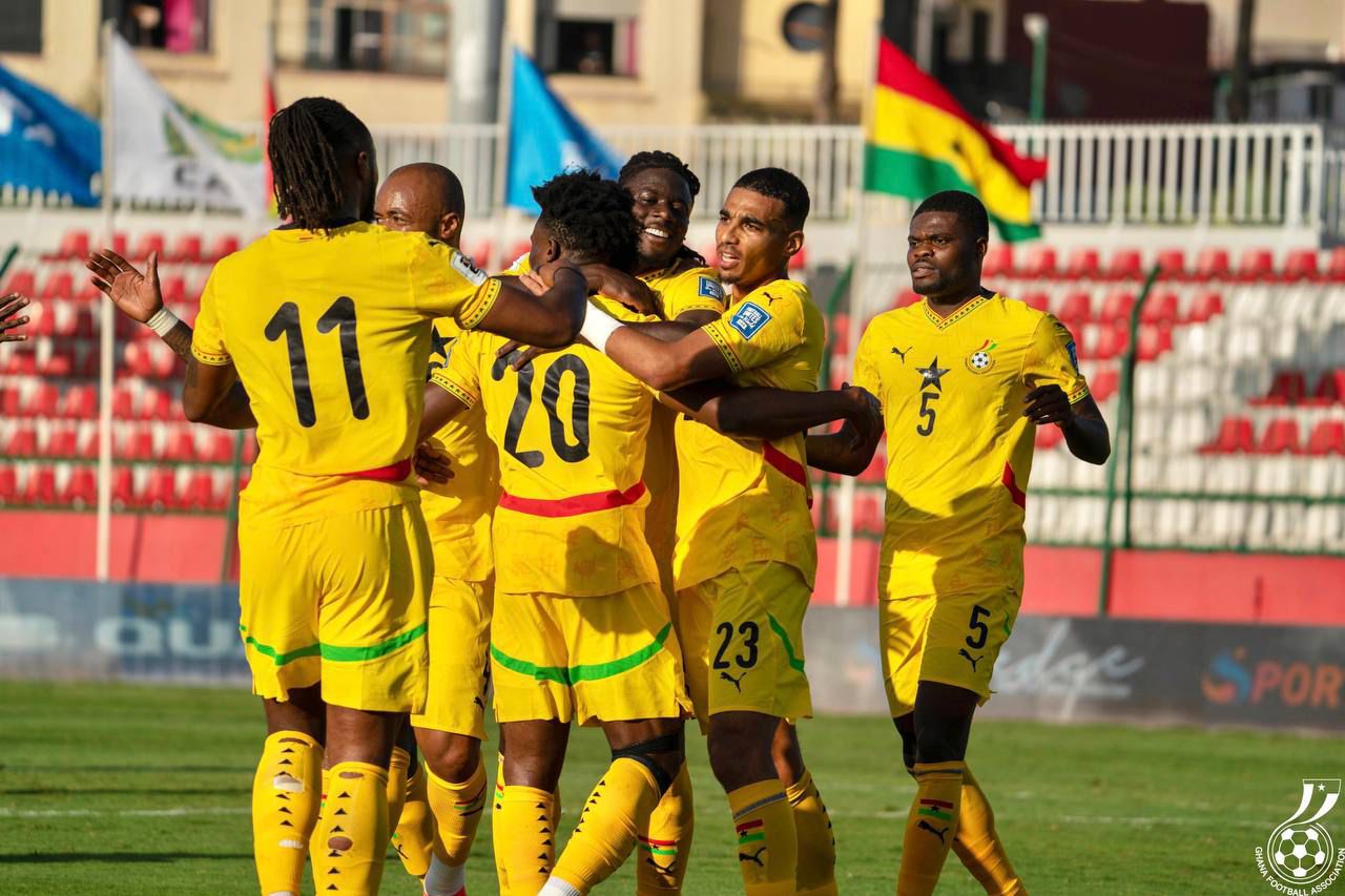 Black Stars Thrash Central African Republic 5-0 Ahead of Decisive World Cup Qualifier Against Comoros on Sunday 1 STARS
