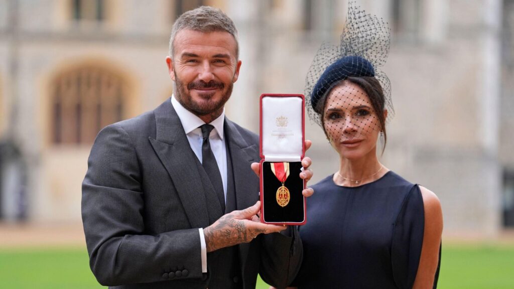 David Beckham,Knight