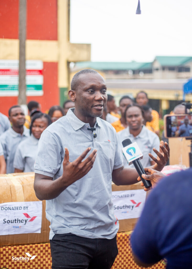 Mr. Ishmael Amegah, General Manager, Southey Contracting Ltd