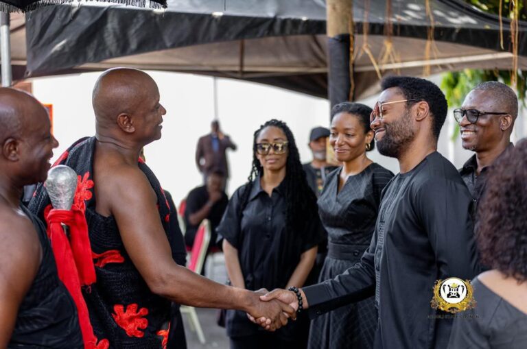 Asogli State Pays Condolence Visit to Family of Late Nana Konadu Agyeman-Rawlings