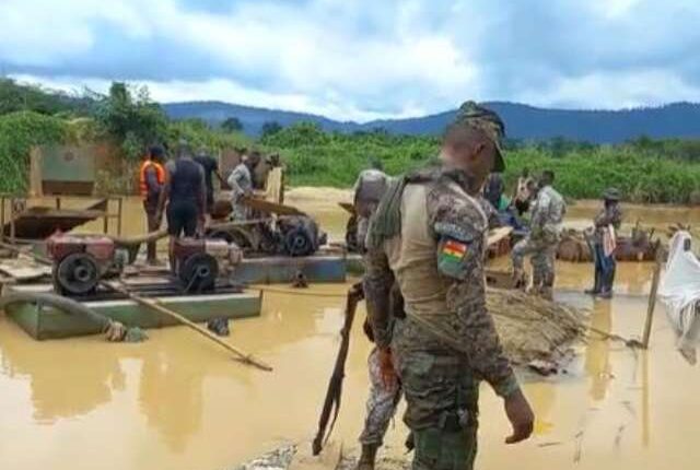 galamsey army commander action