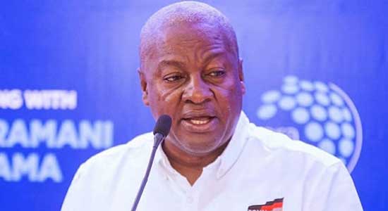 Ghana’s newly procured presidential jet on the runway