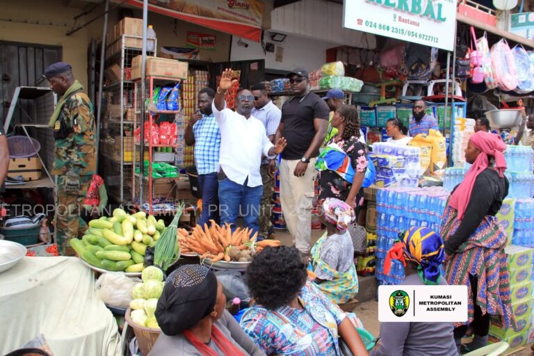 KMA boss orders Bantama traders to vacate roadsides in major crackdown on street trading