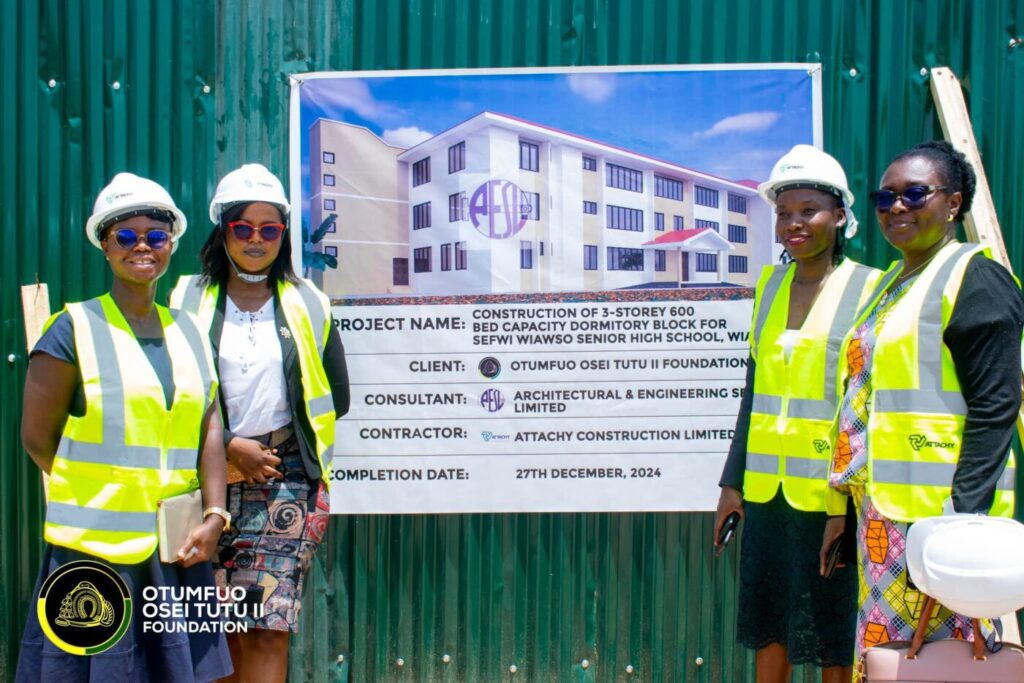 Asantehene Builds 600-Bed Girls’ Dormitory for Sefwi Wiawso Senior High School