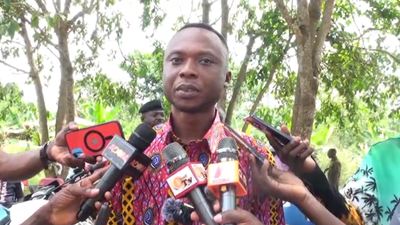 Akrofuom MP donates motorbikes laptops and cash to boost education in district