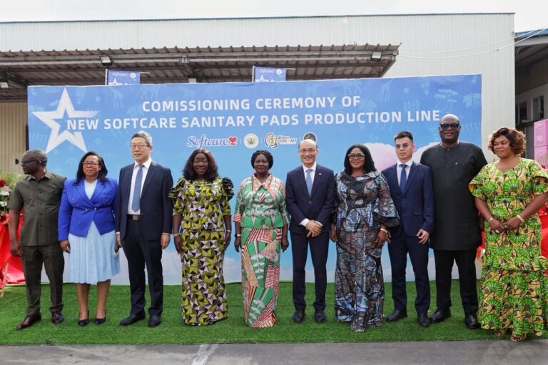 Vice President Commissions Softcare Sanitary Pads Production Line, Reaffirms Government Partnership