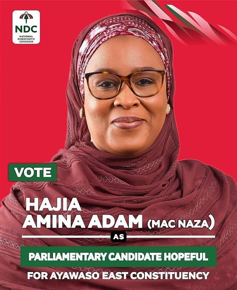 Hajia Amina Adam to contest Ayawaso East parliamentary by-election