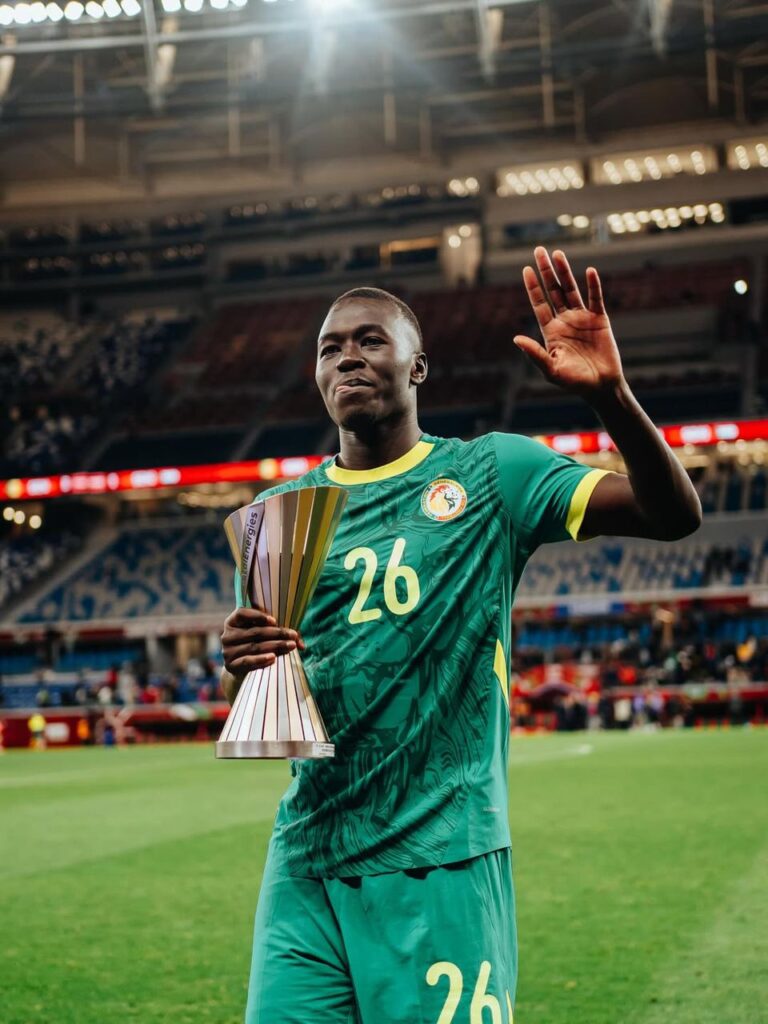 Pape Gueye's won it for Senegal